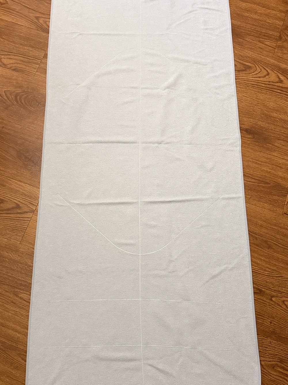 Lululemon athletica Yoga Mat Towel with Grip Light Gray